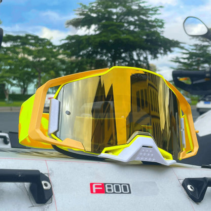 Professional Motocross Goggles Windproof Impact Resistant Motorcycle Glasses For MX ATV Dirt Bike MTB Cycling Off-Road Riding