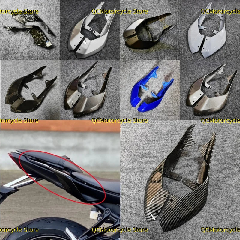 Motorcycle Rear Tail Side Fairing Panel Cover Case Fit For YAMAHA MT07 MT 07 MT-07 2021 2022 2023 2024