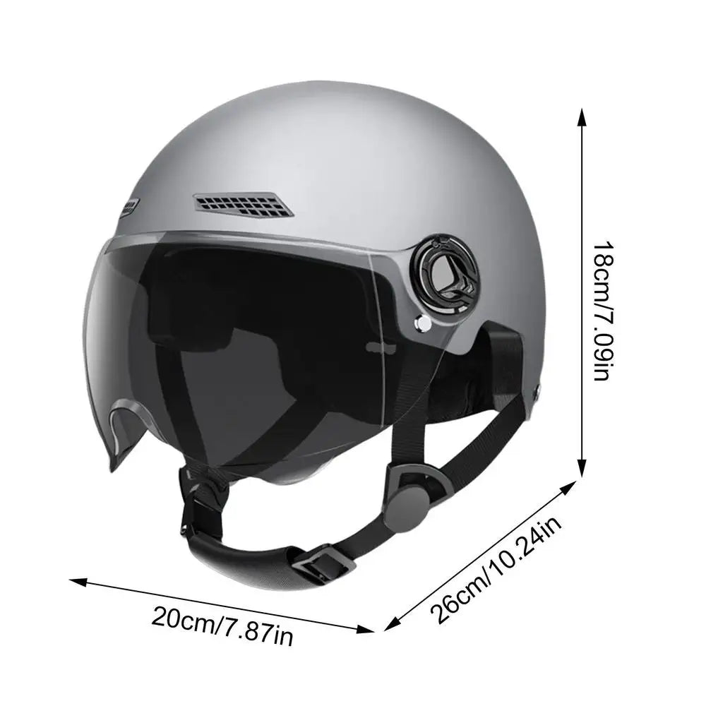 Classic Motorcycle Helmet Retro Scooter Half Helmet Vintage Men woman Ultra Light Cycling Helmet Road Bike Bicycle Motorcycle