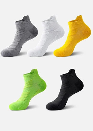3/6 Pairs Sports Socks For Man High Quality Comfortable Breathable Basketball Short Socks Casual Fashion Low-cut Ankle Socks