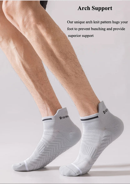 Mens Athletic Ankle Socks Running Compression Socks for Women Cozy Low Cut Performance Soft Tab Socks