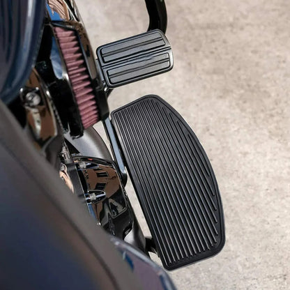 Motorcycle Rubber Rider Insert Floorboard Footboard Kit For Harley Touring Electra Street Road Glide Ultra Classic CVO 1986-2019
