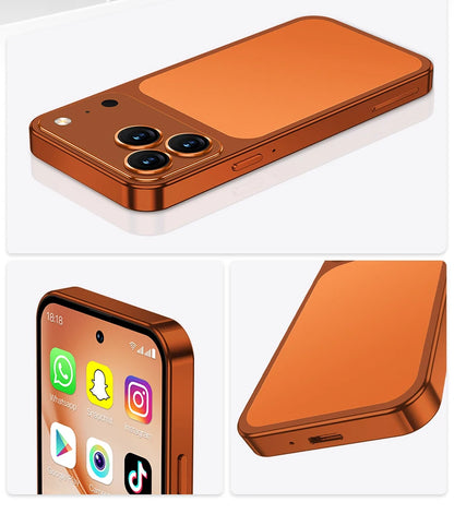 SERVO S45 PRO Android Mini Smartphone 4G LTE 4.5" HD Display 3+64GB Face Unlock Small Portable Cell Phone 2 SIM GPS Play Store
