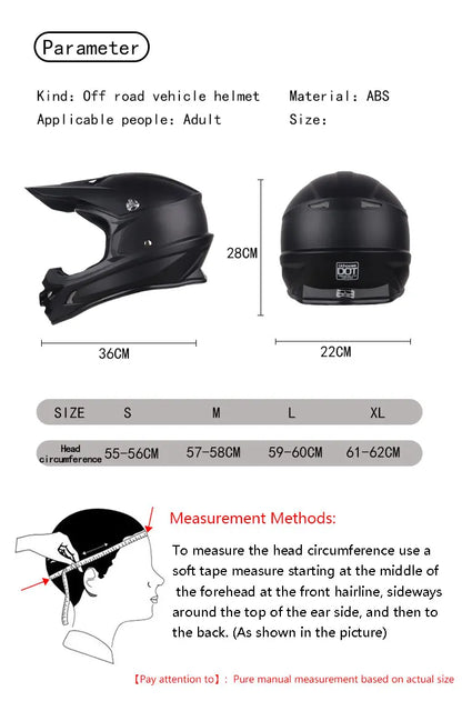 DOT Helmets Motocross Kask Cross Downhill Soporte Casco Off Road Helmet Racing Classic Motorcycle Original Enduro Goggles