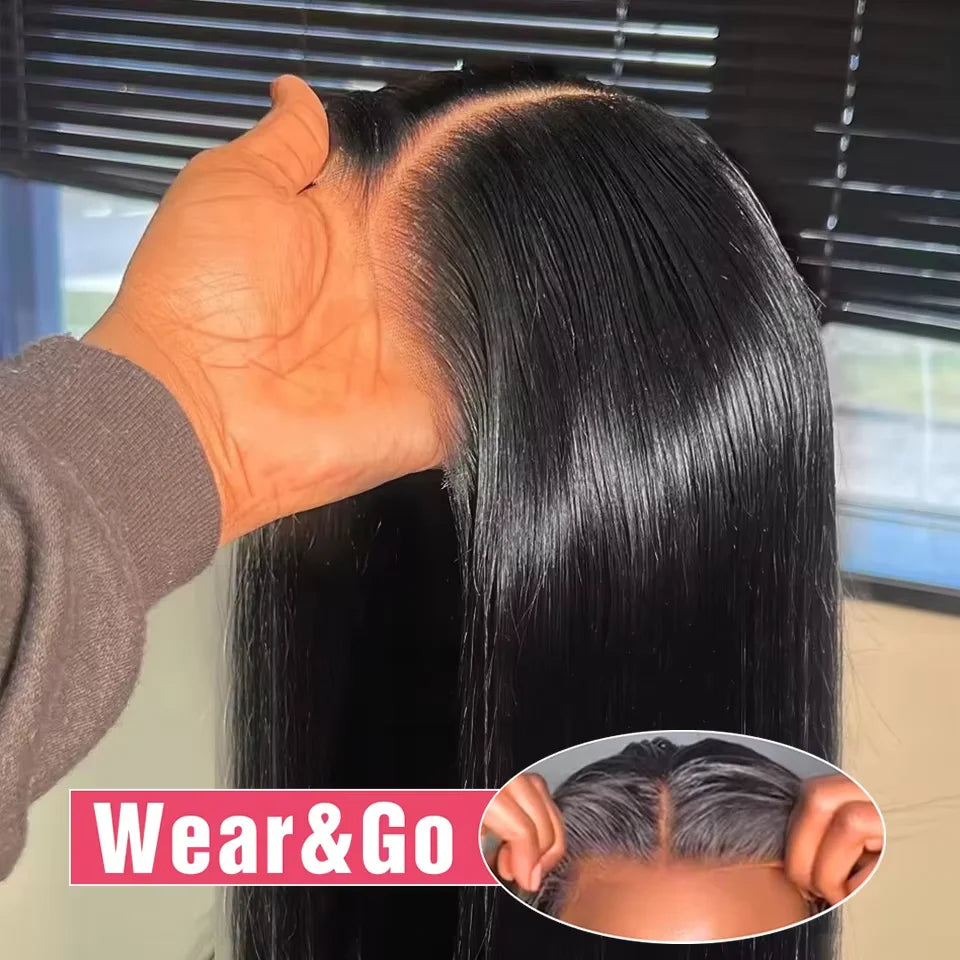 360 Hd Lace Frontal Wigs 13x6 13x4 Lace Wig Straight Human Hair Wigs 5x5 4X4 Glueless Straight Human Hair Wigs For Women 200%