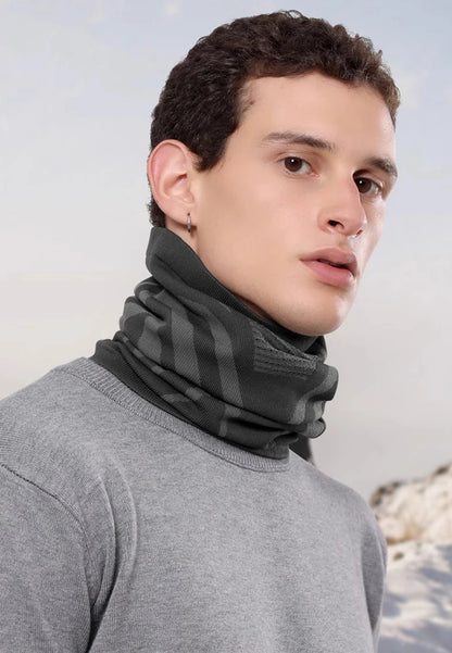 Windproof Warm Zebra Striped Face Mask/Scarf - Ideal for Motorcycle, Running, Skiing, Snowmobile - Winter Outdoor Protection