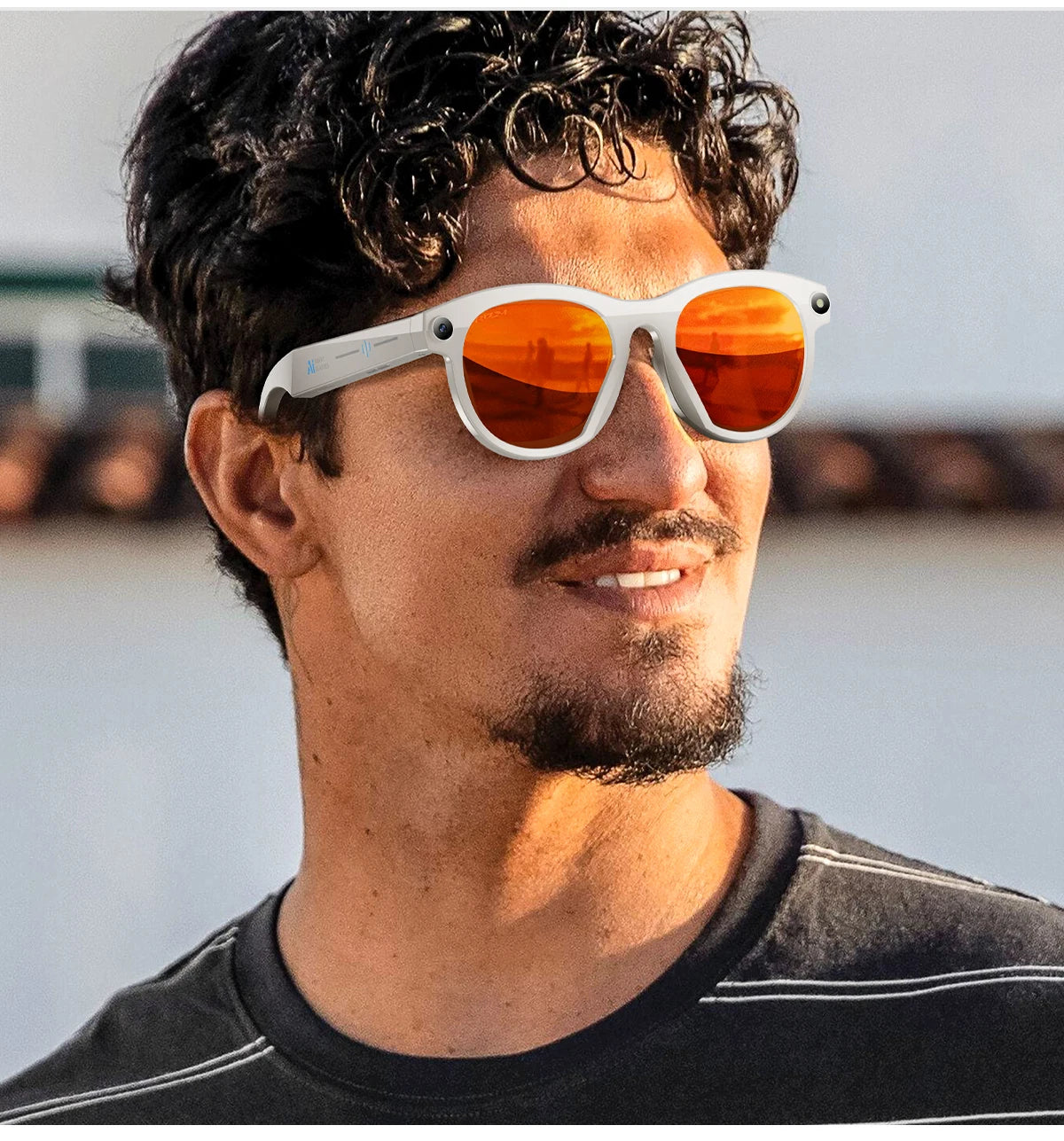 2026 Smart Glasses New Camera Photo Video Record AI Translation Bluetooth Touch Control Music Headphone Waterproof Smart Glasses