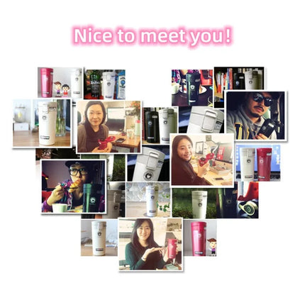 510ML Thermal Mug Double Wall 304 Stainless Steel Coffee Cup Vacuum Flask Thermos Water Bottle Tea Coffee Leak-proof Thermos Mug