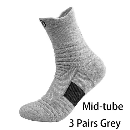3/6 Pairs Sports Socks For Man High Quality Comfortable Breathable Basketball Short Socks Casual Fashion Low-cut Ankle Socks