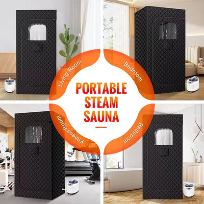Full Body Home Spa Slimming Wet Steam Small Saunas Room Moderns Body Steam Bath Sauna Tent Portable