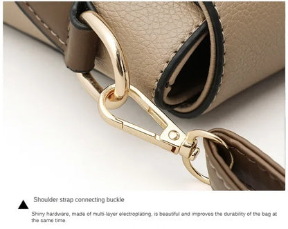 Fashion Crossbody Bag PU Leather Messenger Bag Versatile Sling Shoulder Women's Bag Small Handbags Sac A Main Femme Bolsas