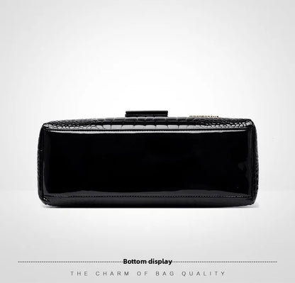 Women's Bag New Style Middle-aged Women's Bag Simple Trendy Single Shoulder Crossbody Bag Fashionable Elegant Handheld Mom Bag