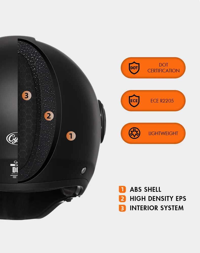 Full Face Open Face Motorcycle Helmet Double Lens Folding Modular Helmet Man Woman Retro Moto Integral Helmet