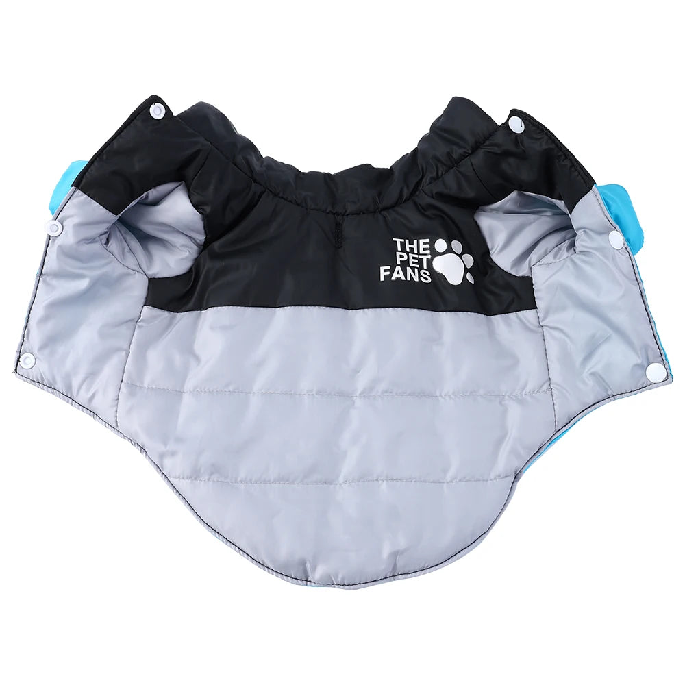 Reversible Pet Coat In Winter For Small Medium Dogs Cats Waterproof Pets Clothes Solid Warm Puppy Kitty Sphynx Chihuahua Jacket