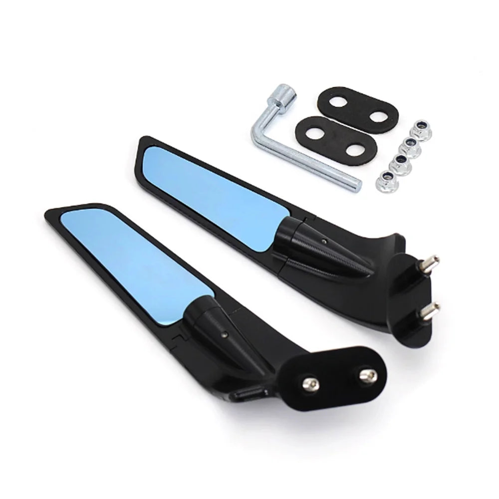 For BMW S1000RR 2009-2018 Motorcycle Accessories Stealth Adjustable Aluminum Rearview Mirror S1000 RR Sports Winglets Mirror Kit