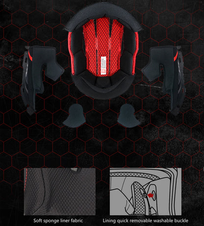 New Arrival Motorcycle Flip-Up Helmets Atom Sv Dual Lens Off Road 4 Seasons Helmets Color Options M-4Xl