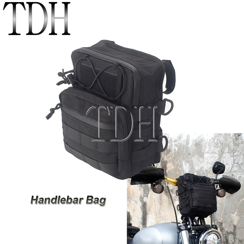 Motorcycle Saddlebag Side Tool Luggage Bag For Harley Dyna Softail Sportster XL Street Bob Low Rider FXD FXBB Travel Saddle Bags