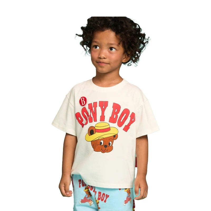 Summer 2026 New Kids T-shirt Shorts Set Korean Boy Girl Letter Printed T-shirt Children's Casual Set Sunscreen Suit Set