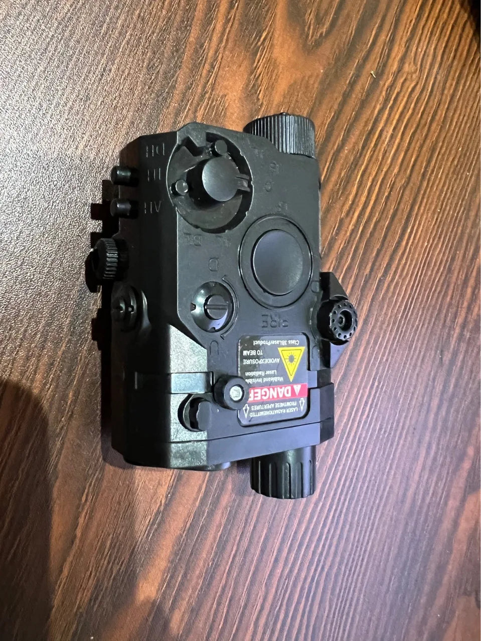 PEQ15 Multi-Functional Laser Box Tactical Flashlight: Fits 20mm Rail, for Toy Airsoft Guns, Hunting, CS & Wargame,indicator