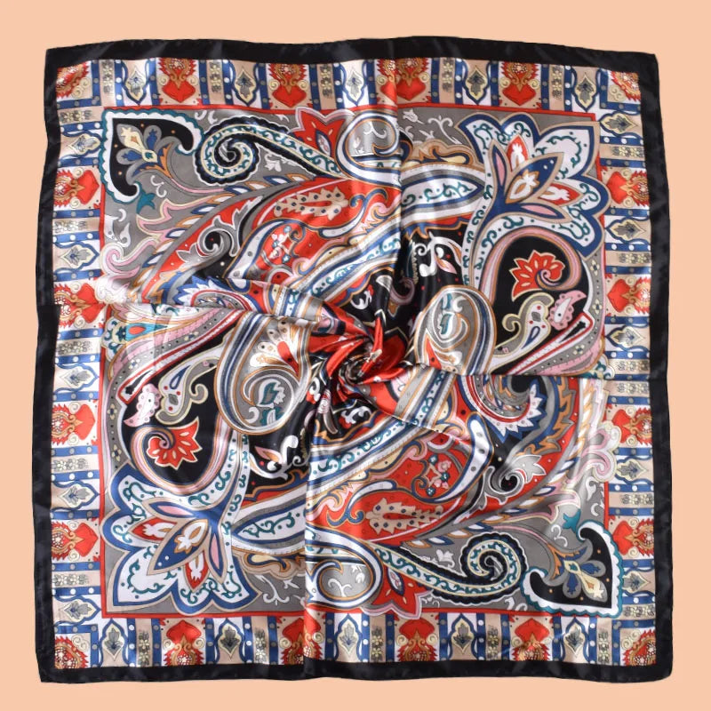 1PCS Ladies Multicolor Peacock Feather Pattern Large Tassel Shawl Fashionable Wrap Scarf for Travel Party Ladies Silk Scarf