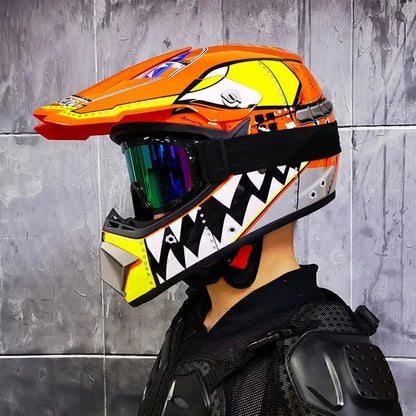 four seasons Racing Helmets Motorcycle Helmet  riding helmet and  rally Helmet Large adv Sports helmet Motocross Helmet Casco