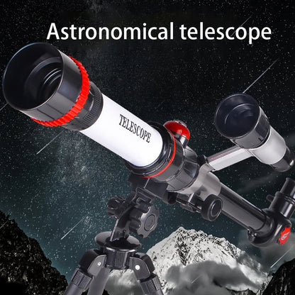 Professional Astronomical Telescope Powerful Monocular Portable HD Moon Space Planet Observation Gifts for Children