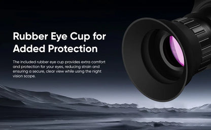 1920x1080 OLED Night Vision Scope for Hunting HD Photos Videos Clip on Night Vision Monocular Day Night Observation up to 300M