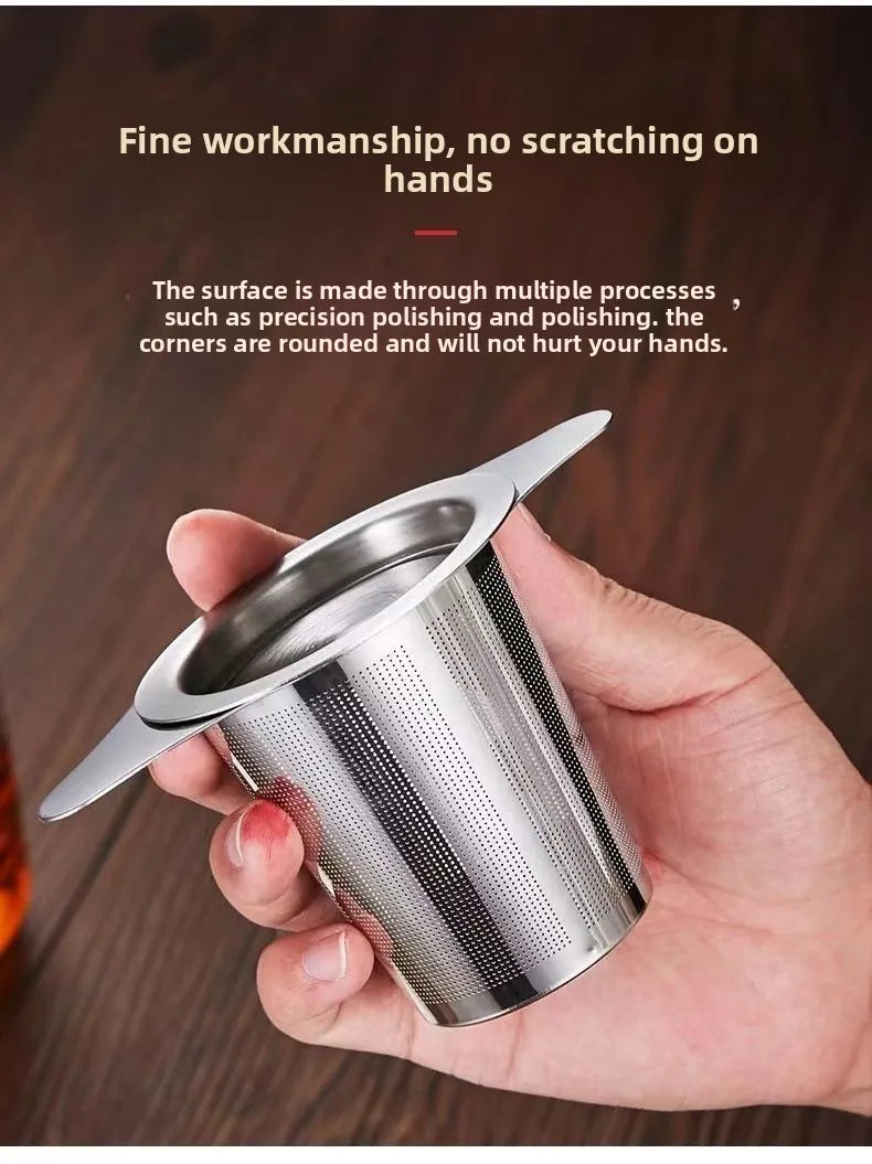 1PCS Reusable Tea Leak Stainless Steel Filter Coffees Infuser Basket Tea Strainer Teapot Cup Filter Multi- Teapot Infuser Leak