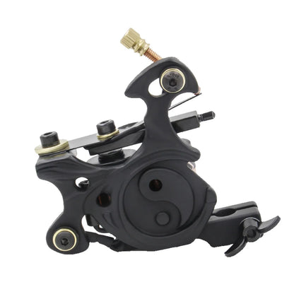 Professional Coil Tattoo Machine Gun 10 Wraps Cast Iron Tattoo Coil Machine for Tattoo Liner and Shader Traditional Tattoo Gun