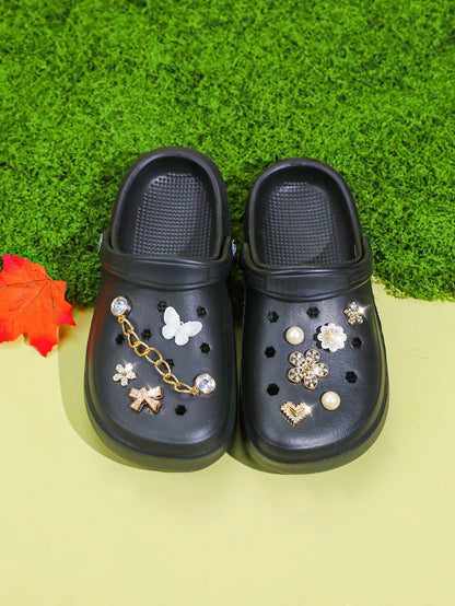 Casual Clog and Mules, Lightweight EVA Garden Shoes, Non-Slip Sandals, Breathable Slip-On Shoes for Indoor Outdoor 666