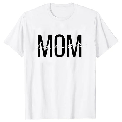 Fashion Women Dance Mom T Shirt Ballet Mom Funny Casual O-neck Short Sleeves T-shirt Music Life Summer Kawaii Female Tee Shirt