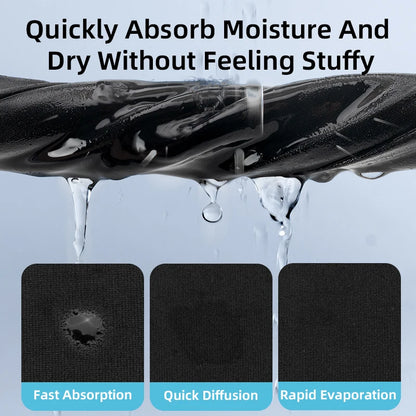 ROCKBROS Ice Silk Cycling Face Mask Summer Anti-UV Quick Dry Breathable Bike Scarf Mask  Fishing Riding Bandana Face Neck Cover