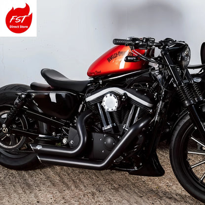 Harley Davidson Sportster 883/1200/72 VH Style Taiwan Made Horse Hoof Sound Exhaust Muffler for VANCE&HINES System