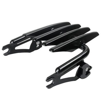 Black Stealth Luggage Rack for Harley Electra Street Glide Road King FLHX FLHT Ultra Limited 2009-2024 Motorcycle Accessories