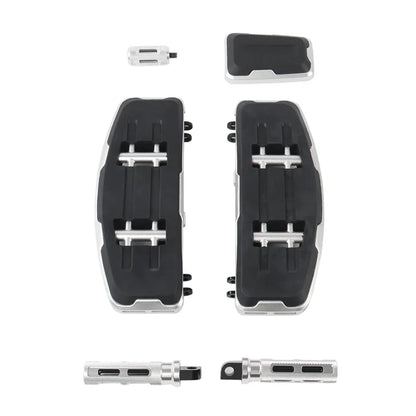 Fit For Harley Touring Road King Street Electra Glide Softail Deluxe FLD Fat Boy Trike 2024Motorcycle Rider Driver Footboard Kit