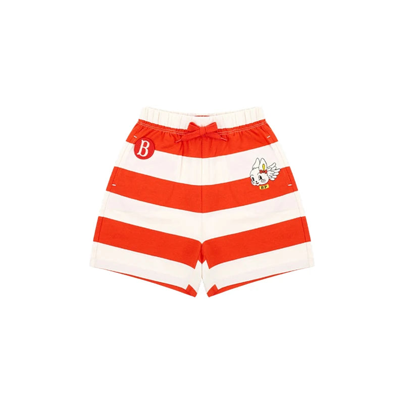Summer 2026 New Kids T-shirt Shorts Set Korean Boy Girl Letter Printed T-shirt Children's Casual Set Sunscreen Suit Set