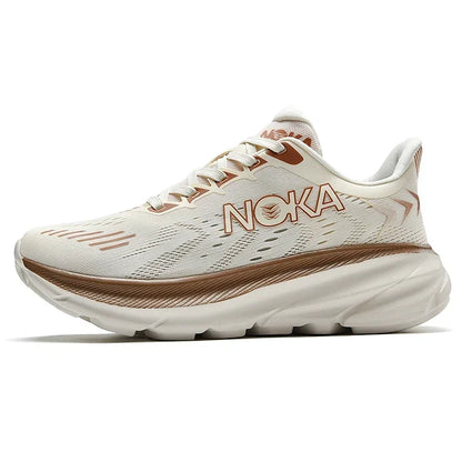 Men's Running Shoes Jogging Breathable Mesh Cushioning Non-Slip Outdoor Luxury Shoes Couple Trainer Race Sneakers Off-road Shoes