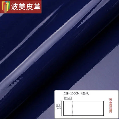 Pvc Patent Leather Fabric By The Meter for Jacket Skirt Bag Clothes Diy Sewing Cloth Waterproof Slightly Hard Wearable Glossy