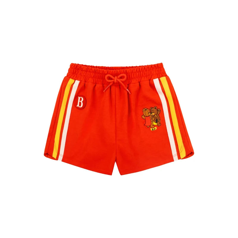 Summer 2026 New Kids T-shirt Shorts Set Korean Boy Girl Letter Printed T-shirt Children's Casual Set Sunscreen Suit Set