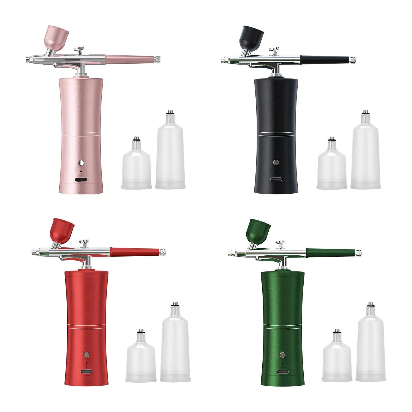 Paint Spray Rechargeable Multiuse Auto Airbrush Model Painting Nail Art Air Brush for Makeup Salon Cake Decorating Beauty Barber