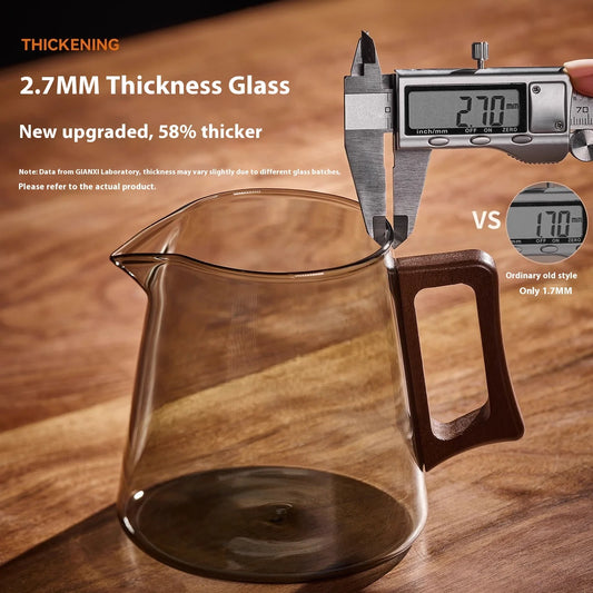 Gianxi Teapot Tea Separation High Borosilicate Glass Teapot High End Teapot Household High Temperature Resistant Teapot