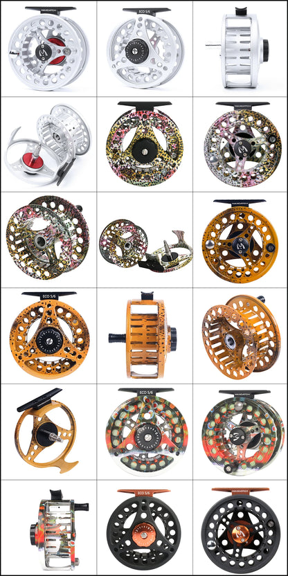 Maximumcatch Fly Fishing Reel 3/4/5/6/7/8 WT Large Arbor Die Casting Aluminum Fly Reel