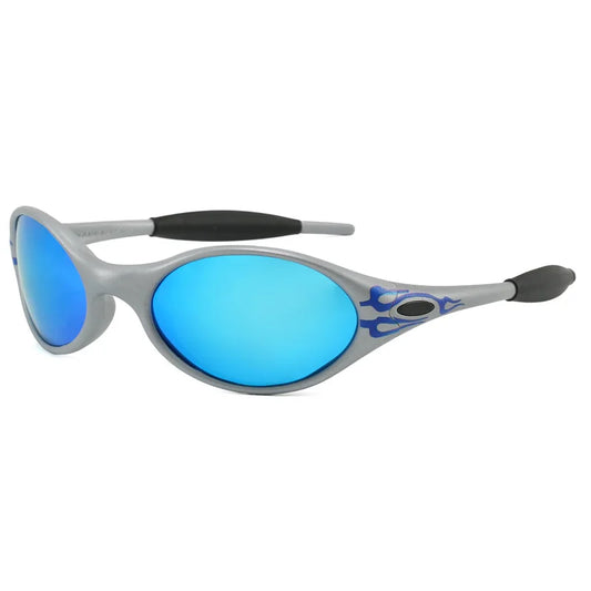 Designer Polarized Sunglasses Unisex Vintage Oval Round Frame Outdoor Cycling Driving Sun Glasses UV400 Protection for Sports