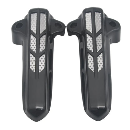 1pair Front Lower Fork Leg Covers For Harley Touring Road King Street Glide Ultra Limited FLHT FLHX FLHR 2014-2022