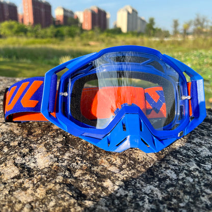 WJL Sports Motocross Glasses Motorcycle Sunglasses Man MTB ATV Mask Windproof Protection Skiing Cycling Racing Off-Road Goggles