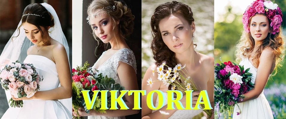VIKTORIA Fashionable A-line Wedding Dresses for Women Sweetheart Long Sleeves Pleat Appliques Zipper Robe De Soiree De Mariage