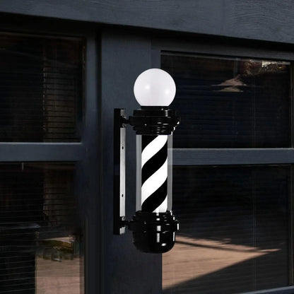 23.6 inch Barber Pole Light Classic Signs Barber Shop Open Sign for Outside