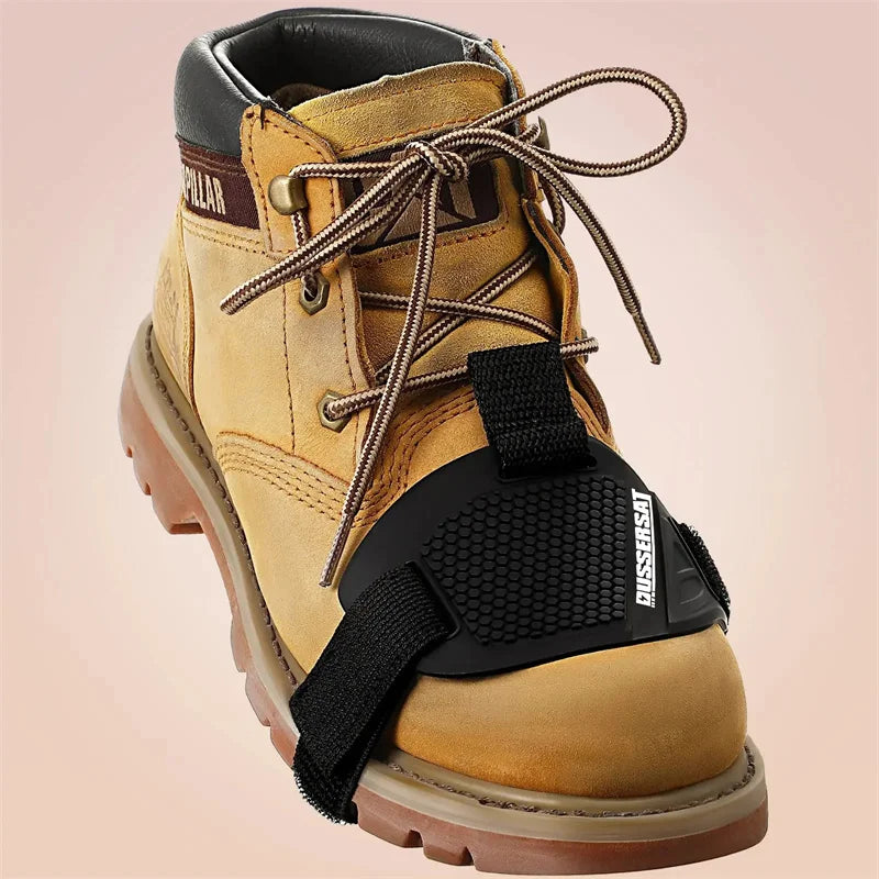 Motorcycle Boot Protection Pad Rubber Boot Protection Cover Adjustable Protection Anti-slip Pad Motorcycle Shoe Protection