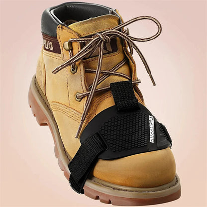 Motorcycle Boot Protection Pad Rubber Boot Protection Cover Adjustable Protection Anti-slip Pad Motorcycle Shoe Protection