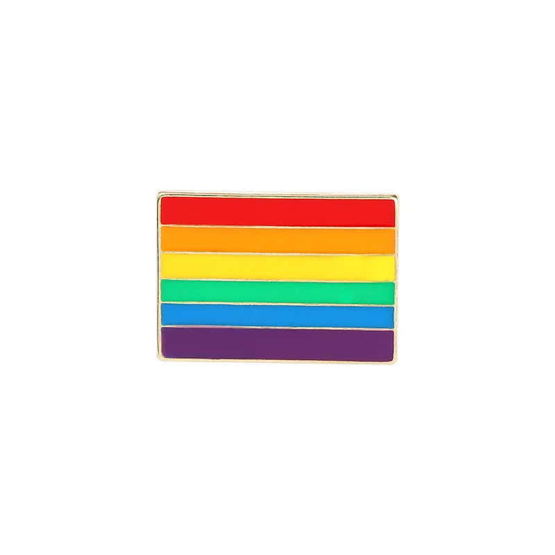 Rainbow Heart Enamel Pin Pride Tooth Book Cats Brooches Collar Badge LGBTQ Love is Love Gay Lesbian Jewelry Gift